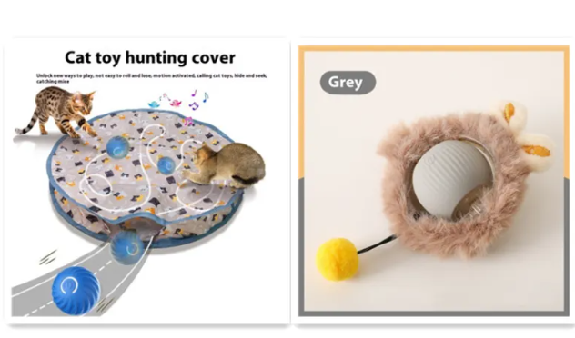PurrPlay Self-Rolling Cat Toy Ball – The Cat Toy Taking the World by Storm